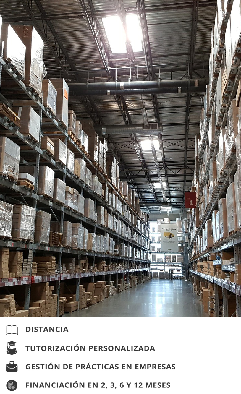 CURSO DE ORGANIZACIÓN Y GESTIÓN DE ALMACENES